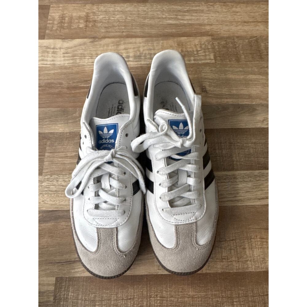 Adidas Samba OG Sneaker in Black and White size 8.5/9.5 - Picture 3 of 7